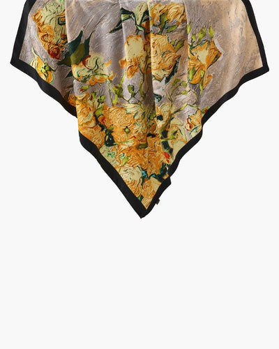 Foulard Garance à motif floral – vue 6