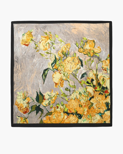Foulard Garance à motif floral – vue 8