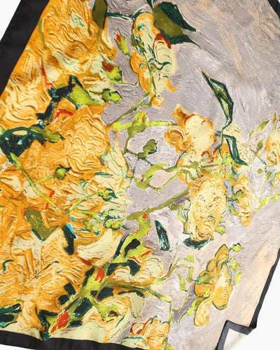 Foulard Garance à motif floral – vue 5