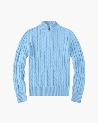 Pull Solène demi-zip – vue 3