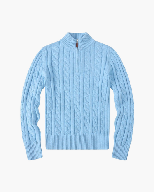 Pull Solène demi-zip – vue 3