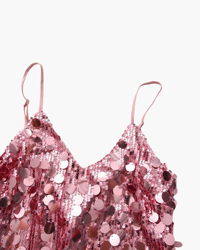 Robe Olympe à sequins – vue 5