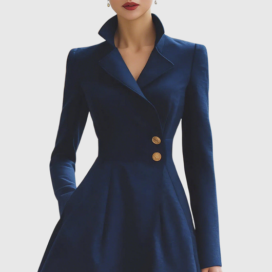 Robe-manteau Victoire – bleu marine
