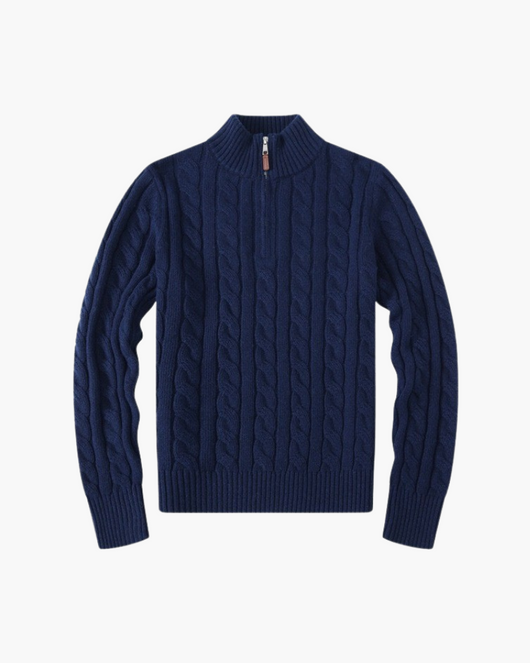 Pull Solène demi-zip – vue 2