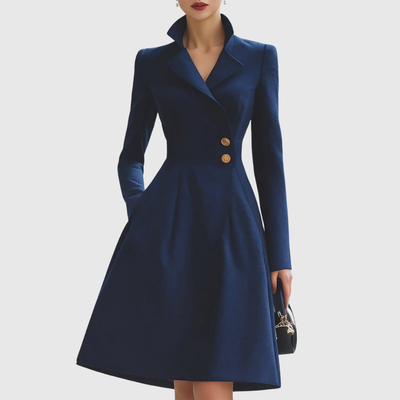 Robe-manteau Victoire – bleu marine