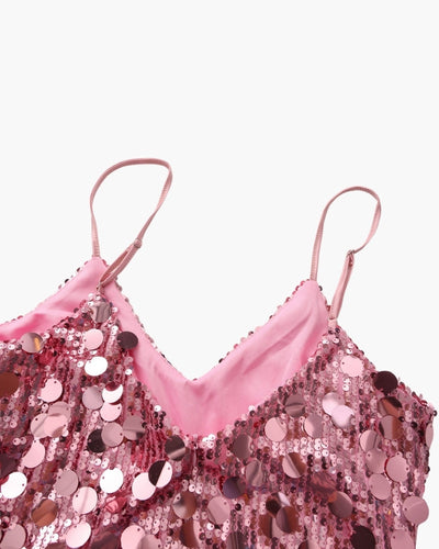 Robe Olympe à sequins – vue 6