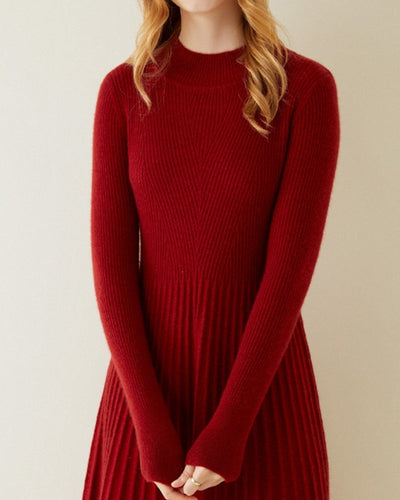 Robe Célestine en maille – vue 3