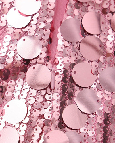 Robe Olympe à sequins – vue 8