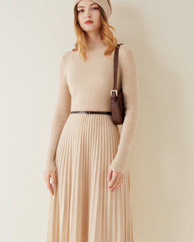 Robe Célestine en maille – vue 4