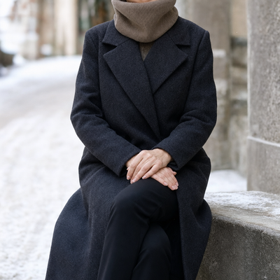 Snood Léonie en maille – vue 2
