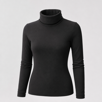 Haut thermique Bérangère col montant – vue 1
