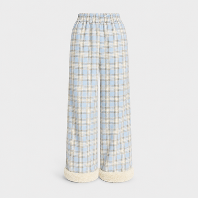 Pantalon Estelle à carreaux – vue 1