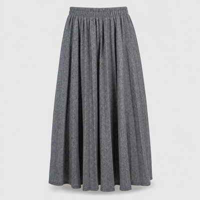 Jupe Aurélie midi plissée – vue 1