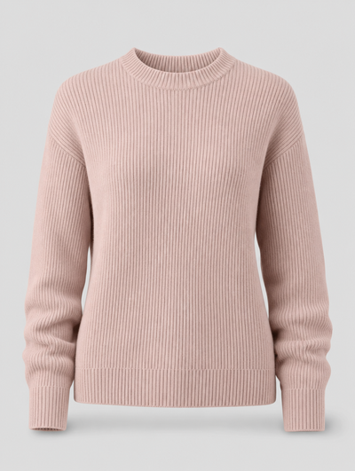 Pull Lucie à col rond – vue 5