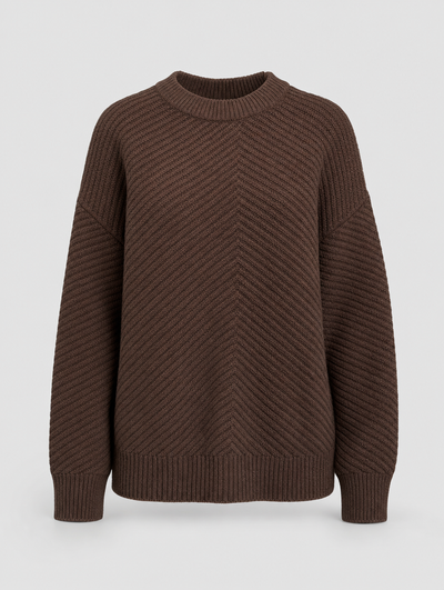 Pull Océane en maille gaufrée – vue 5