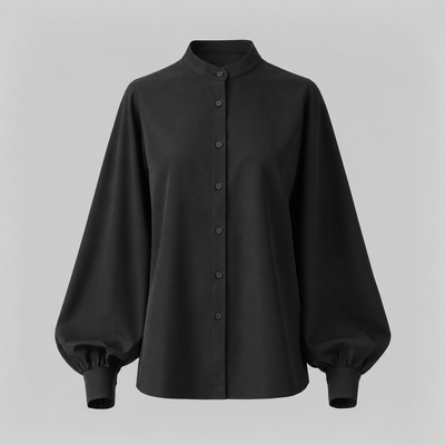 Blouse Salomé à manches ballon – vue 4