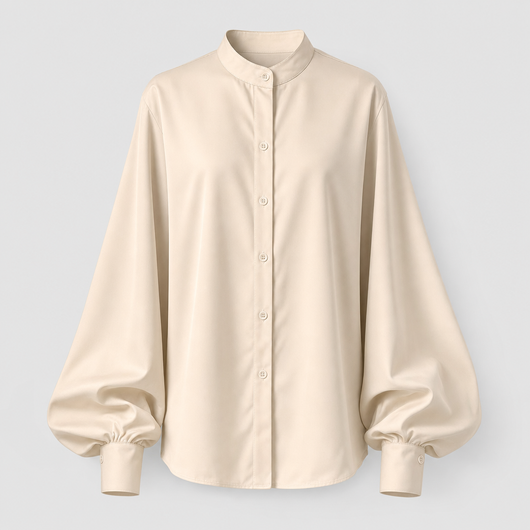 Blouse Salomé à manches ballon – vue 5
