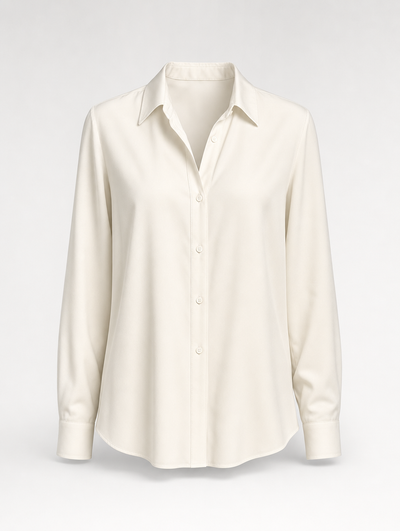 Chemise Adélaïde aspect soie – vue 5