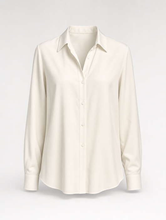 Chemise Adélaïde aspect soie – vue 5