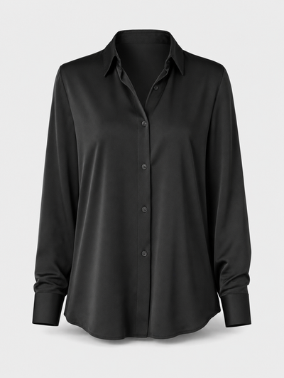 Chemise Adélaïde aspect soie – vue 6