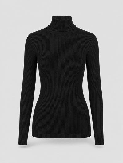 Pull Anaïs à col roulé fin – vue 5