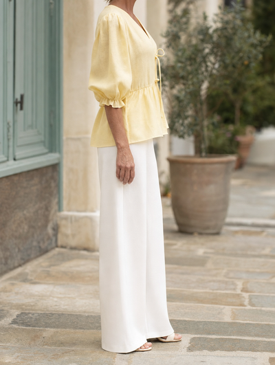 Blouse Pauline à ceinture – vue 3