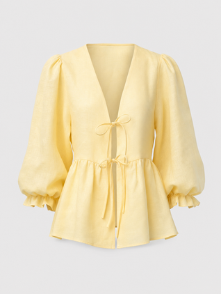 Blouse Pauline à ceinture