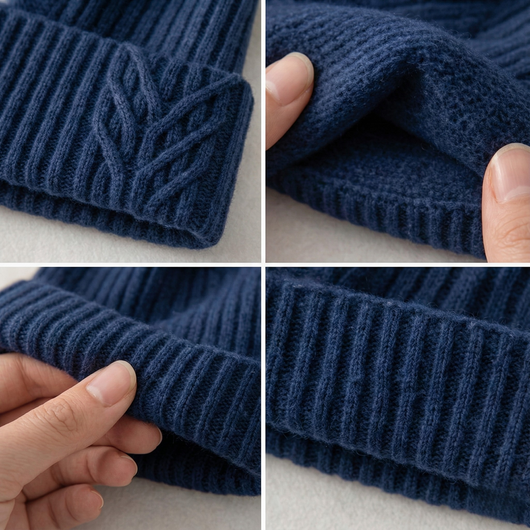 Bonnet Apolline en maille – vue 8
