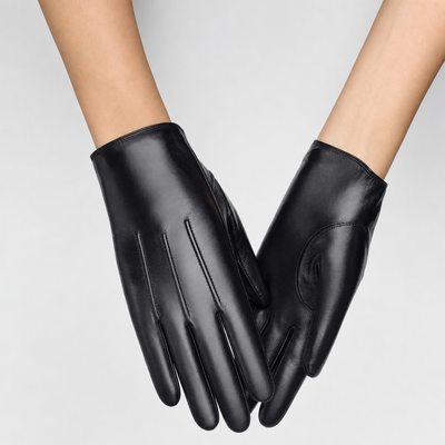 Gants Sylvie aspect cuir – vue 3