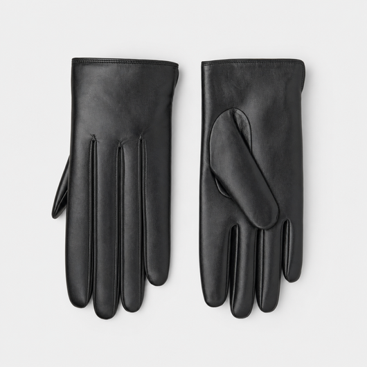 Gants Sylvie aspect cuir – vue 1