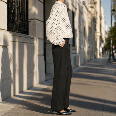 Blouson Roxane à pois – vue 3