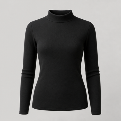 Haut thermique Aline côtelé – vue 1