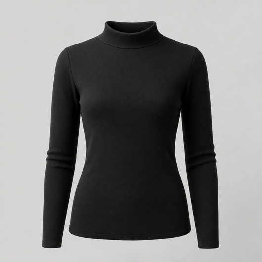 Haut thermique Aline côtelé – vue 1