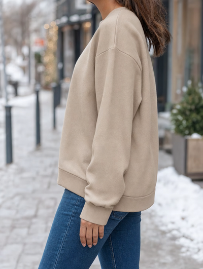 Sweat Armelle en polaire – vue 3