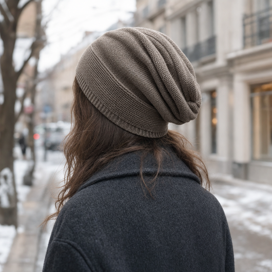 Bonnet Ombeline doublé – vue 3