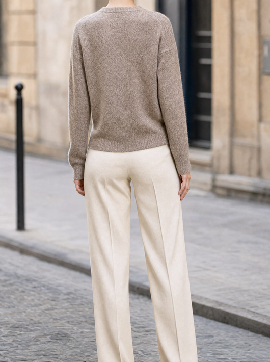 Haut Coline en maille fine – vue 4