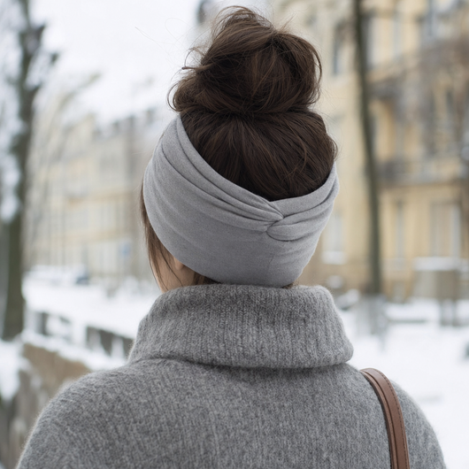 Bandeau Maud en maille – vue 2